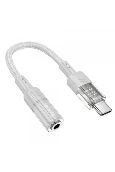 hoco. Adaptor audio USB-C - 3.5mm HOCO LS37, Gri