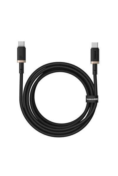 Baseus Cablu Date si Incarcare USB-C - USB-C Dura Series, 100W, 2m, Auriu P10...