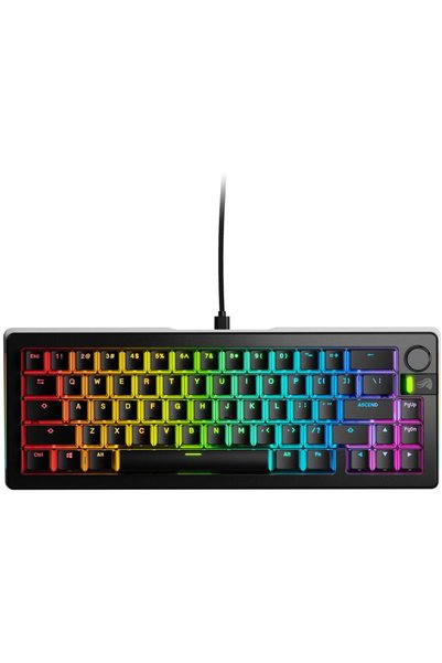 Glorious Tastatură mecanică GMMK 3 PRO, switch-uri Fox, 66 de taste, USB, cu ...