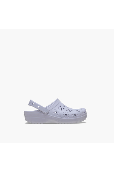 Crocs Papuci de damă clasici, florali, decupați 210927-5BR