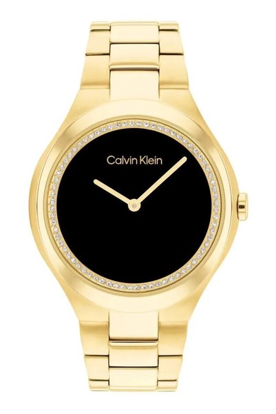 Calvin Klein ANALOG WOMENS BLACK CASE WATCH - 25200367