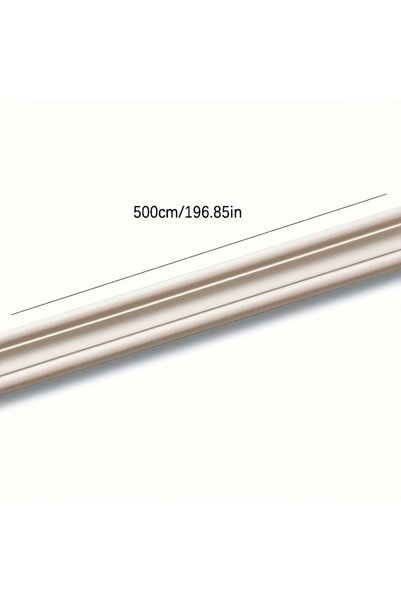 Choice 5m white 1pc Multifunctional Wall Edge Sticker Decorative Baseboard Wa...