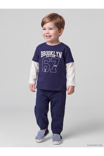 LC Waikiki I Zero Roba Yaka Brooklyn Printed Baby Boy T-Shirt from Freezen Store