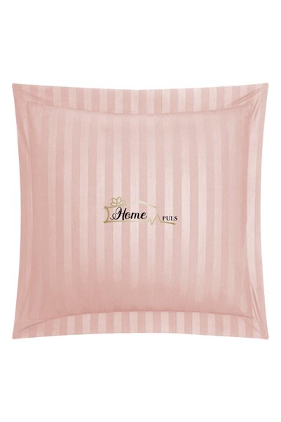 HomePuls Față de pernă Damasc Bumbac 100% dunga 1 cm, 70 x 70 cm și tiv cu bo...