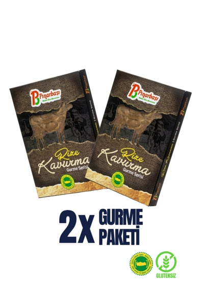 PINARBAŞI KAVURMA Odun Ateşinde Dana Kavurma Gurme Serisi 2'li Paket