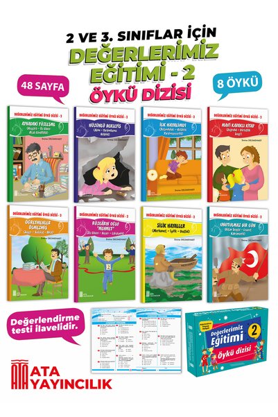 Ata Yayıncılık Değerlerimiz Öykü Dizisi-2 (2, 3 ve 4. Sınıflar)