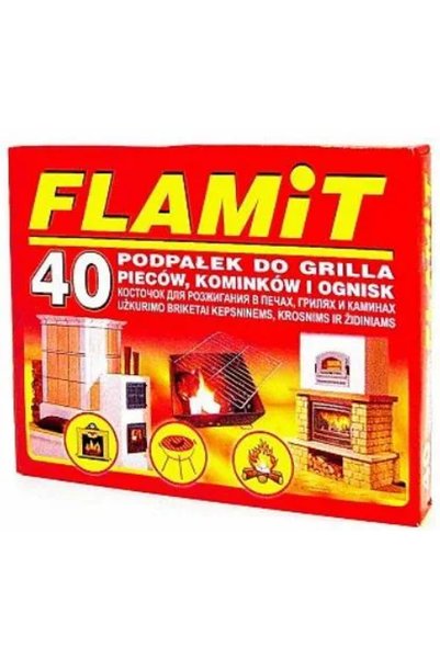 Flamit brichete de parafină pentru foc (24 buc/cutie)