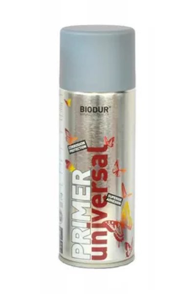 Biodur Gray universal primer spray, 400 ml