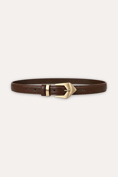 VATKALI Asymmetrical Buckle Leather Belt