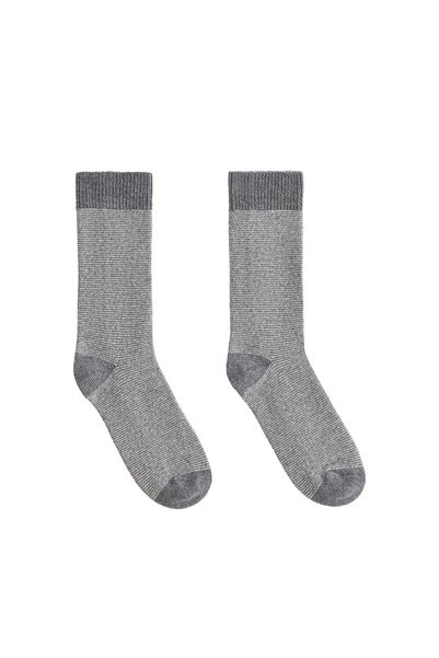 Oysho Classic çorap %50 poliamid %21 yün çizgili