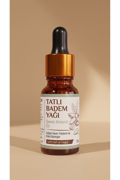 aktarloji 5 ml Tatlı Badem Yağı / Saf , Katkısız ve %100 Doğal - Almond Oil -...