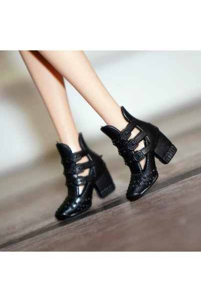 Choice little defectives 11 1/6 Doll Shoes High Heels Fashion Long Boots For ...