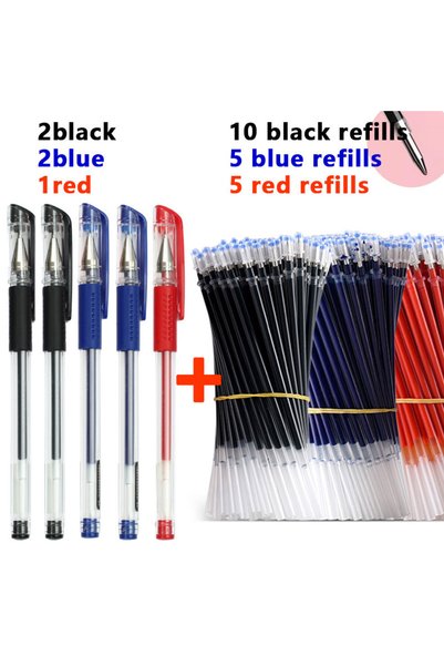 Choice 25 PCS Mixed Set 25 Pcs/Set Gel Pens Refills Ballpoint Pen 0.5mm Offic...