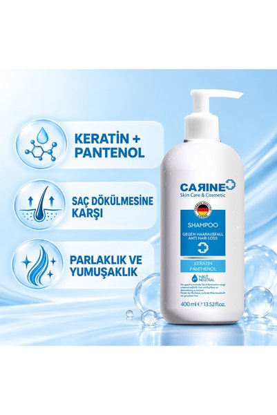 CARINE Anti-Hair Loss Shampoo 400 ml - Hair Root Care Support