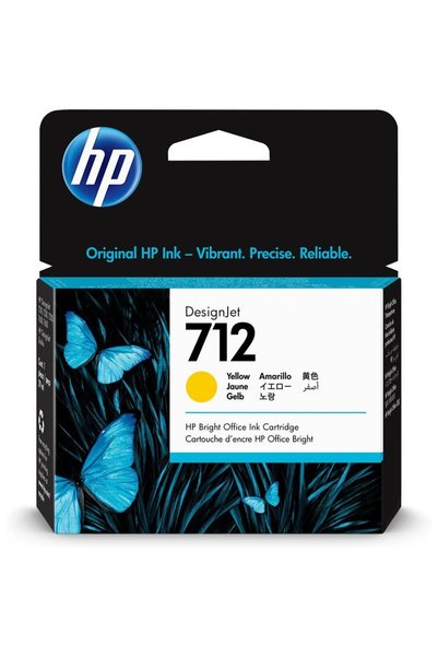 HP Cartus Cerneala 712 Yellow 3ED69A