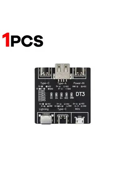 Choice1 1PCS DT3 Data Cable Detection Board Type-C Micro USB C Cable Tester S...
