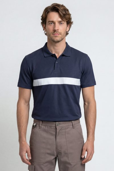 İŞMONT Reflective Polo Neck T-Shirt