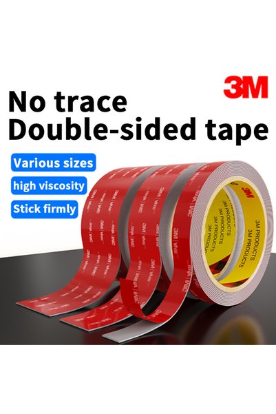 Choice1 3M Length-3m-1.18in Width-2cm-0.78in 3M Strong Double-sided Adhesive ...