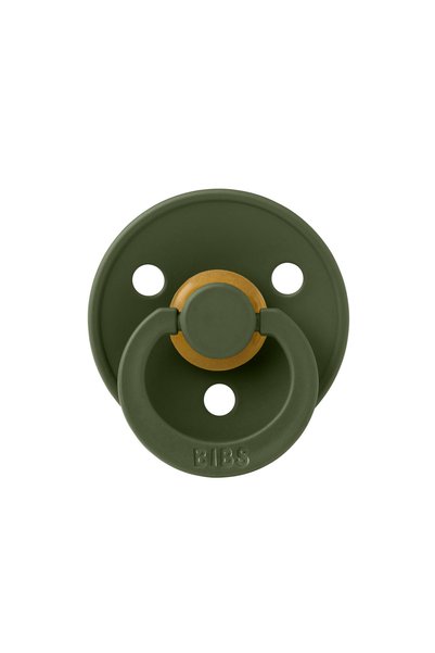 Bibs Colour Kauçuk Emzik - Hunter Green 6+ Ay