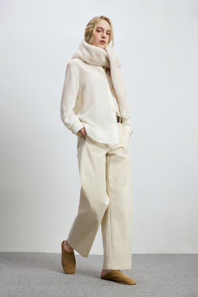 Lufian Lena Women's Shirt Ecru