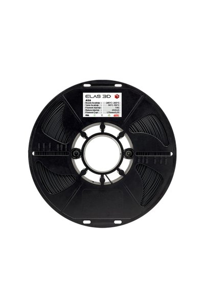 Genel Markalar Elas 3D Siyah ASA Filament - 1.75mm - 1 Kg