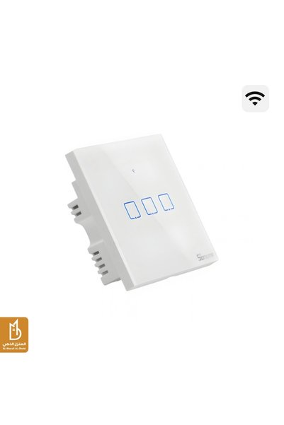 Sonoff مفتاح إضاءة جداري ذكي ثلاثي الأزرار يعمل بتقنية الواي فاي T0UK3C-TX