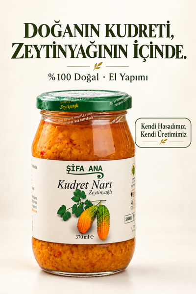 ŞİFA ANA Zeytinyağlı Kudret Narı (370 ml)