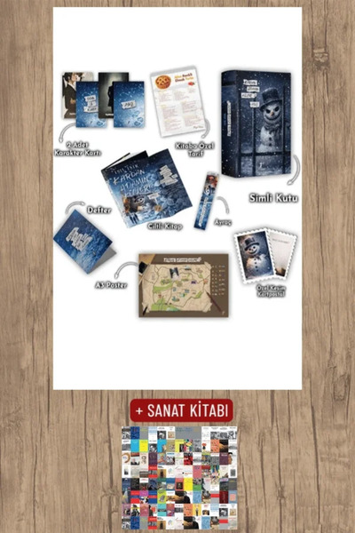 Artemis Yayınları Kardan Adamın Külleri - Ayaz (Ciltli - Kutulu Set) / Işıl Işık + Sanat Kitabı