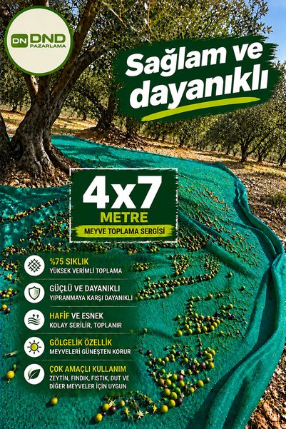 DNDPAZARLAMA %75 Zeytin Toplama Filesi 4x7