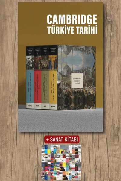 Alfa Yayınları Cambridge Türkiye Tarihi (Ciltli - Kutulu Set) / Kolektif + Sanat Kitabı