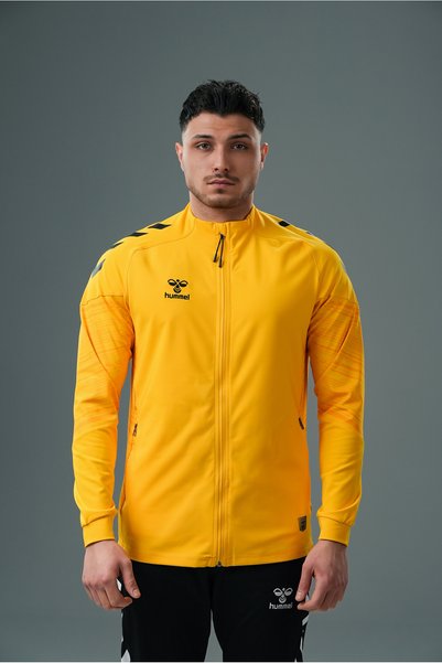 hummel Line Camping Tracksuit Top Yellow
