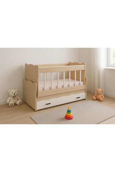 BANANA BABY LİNA SONOMO SALLANIR ANNEYANI 50*100 ÇEKMECELİ BEŞİK