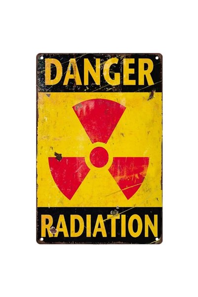 Choice9 20x30cm TYA0732-11 Vintage Caution Notice Zone Sign Metal Plate Warni...