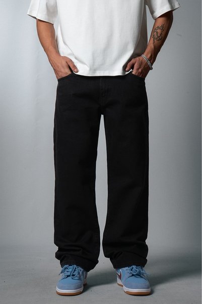 Super Rare Wide Leg Baggy Jean Men's Trousers Us3927Sy