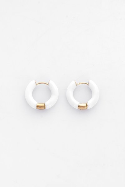 UKHWD SUPPLY Mineli Hoop Earrings Ka5017By
