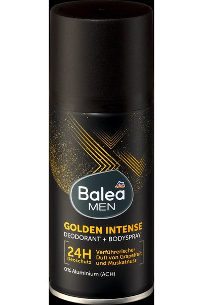 Balea MEN Deodorant spray Golden Intense , 150 ml