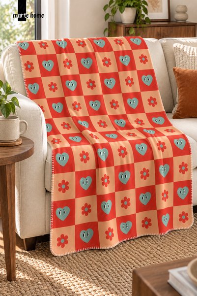 Marte Home Polar Tv Blanket 100X170 cm Printed on One Side