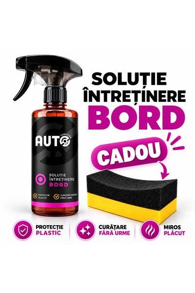 Generic Brand Solutie Bord Auto 400 ml – Curata si Protejeaza Plasticul