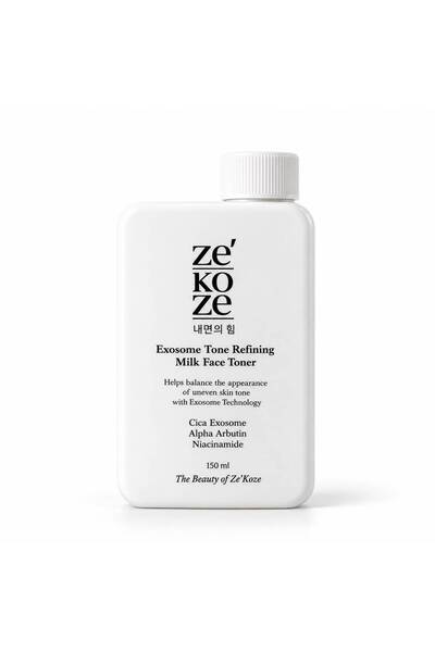 Ze'Koze Exosome Tone Refining Milk Face Toner Cilt Tonu Dengeleyici Yüz Toniğ...