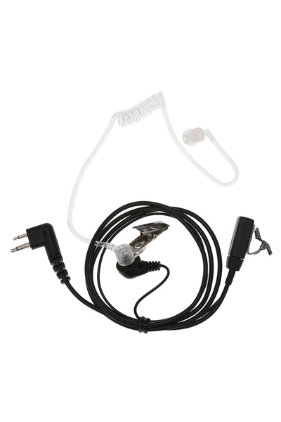 Choice M Plug Walkie Talkie Headsets 2 Pin Covert Acoustic Tube Earpiece with...