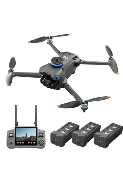 GENERAL Drona Profesionala cu GPS, Camera Dubla HD Stabilizata Reglabila 90°,...