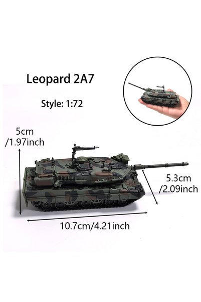 Choice1 Leopard 2A7 Assembly Military Series DIY Model Leopard-2A7 T-90 Merka...