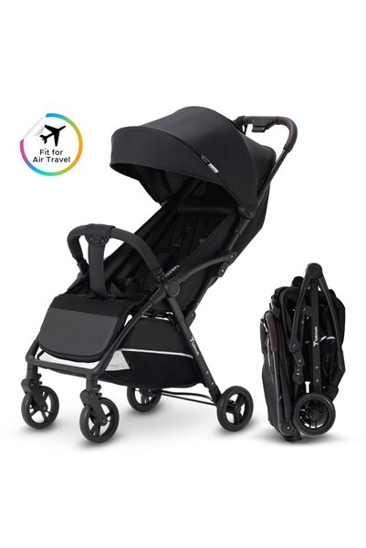 TEKNUM Explorer 4 Cabin-Friendly Stroller – One-Hand Auto-Fold Reclining Baby...