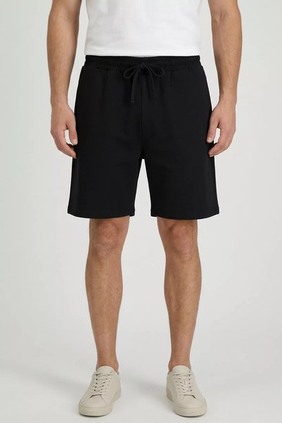 TOZLU Men's Shorts with Elastic Waist and Laces