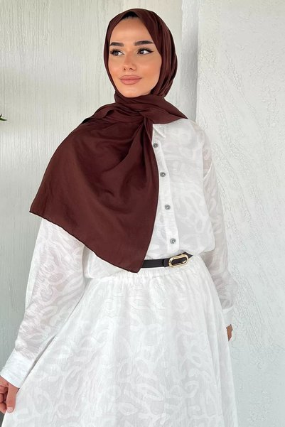 TOZLU طقم قميص وتنورة من Gülseli للملابس المحجبة (القميص غير مبطن، التنورة مب...