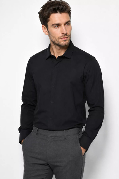 TOZLU Men's Long Sleeve Shirt
