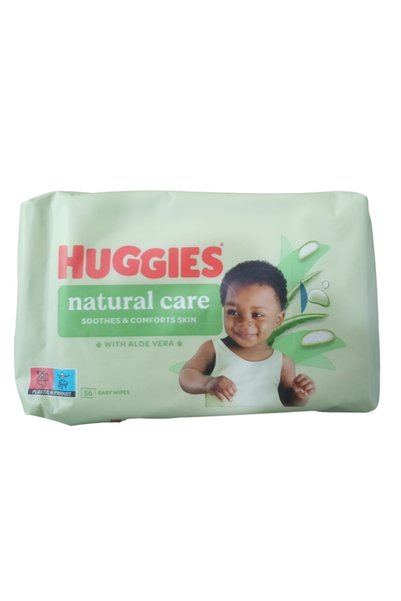 Huggies Set 6 x 56 Servetele Umede Care, Aloe Vera
