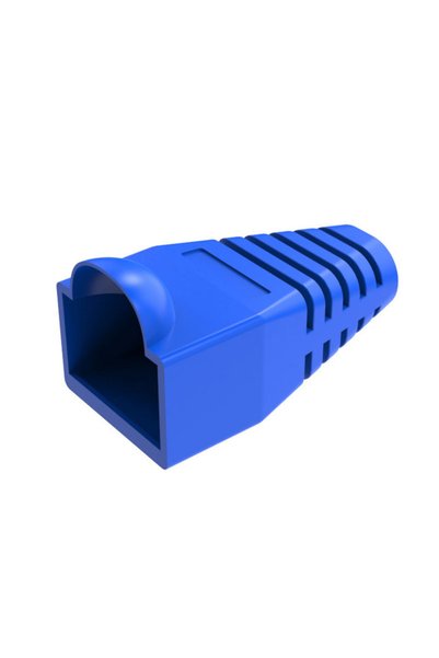 Choice 50 قطعة من أغطية ZoeRax الزرقاء لتخفيف إجهاد كابلات RJ45 القياسية من ن...