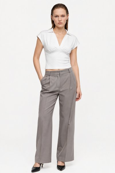 HAKKE Palazzo Oversize Original Kesim PANTOLON