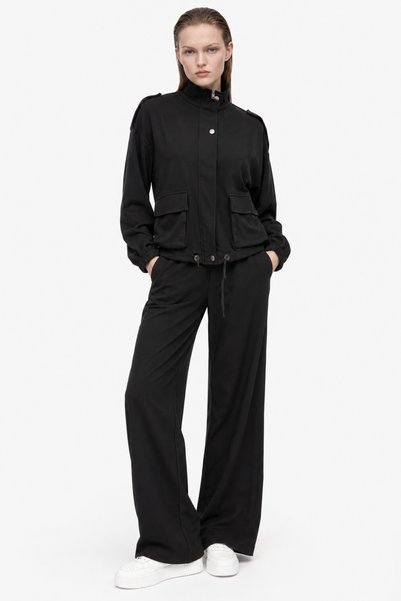 HAKKE Modal Top and Bottom Set with Flap Pockets